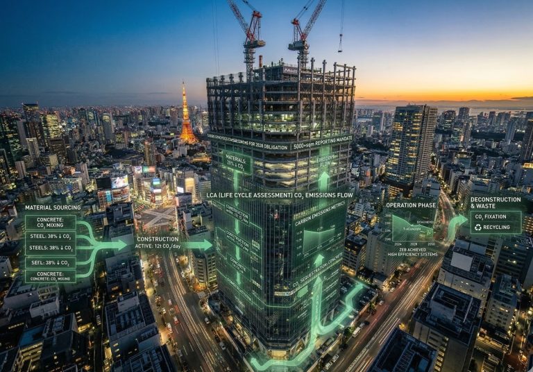 不動産業界にLCA義務化の激震…CO2排出報告義務化で建設コスト増は不可避か