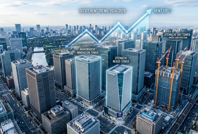 東京オフィス市場「供給23％減」の衝撃…空室率5％未満で賃料上昇圧力強まる