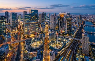大阪オフィス、大量供給でも賃料高騰